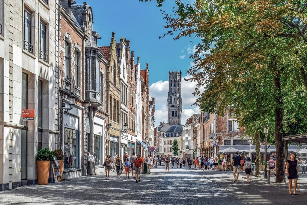 belgium, street, buildings